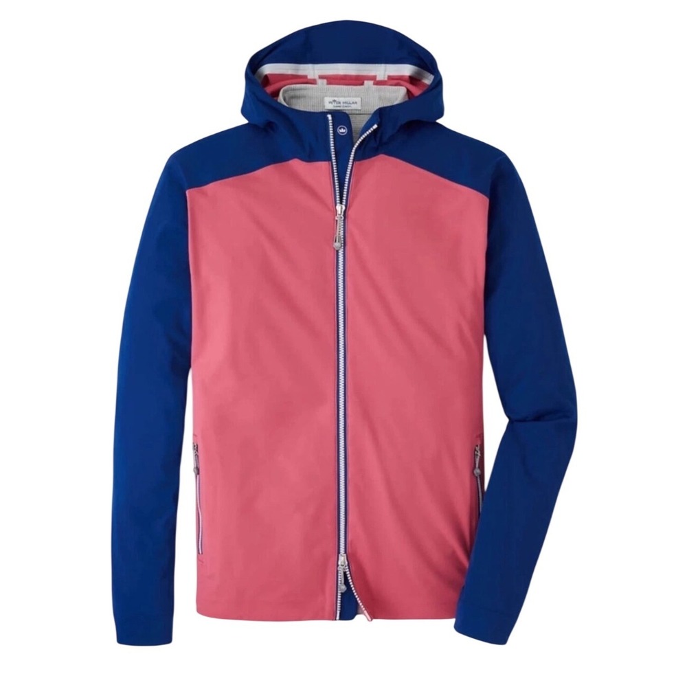 Peter Millar Hyperlight 3L Link Jacket Crown Sport Hooded M Active Golf